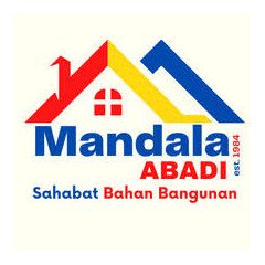 Logo toko bangunan mandala abadi