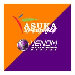 Logo VENOM AUTO GARAGE & ASUKA XPERIENCE STORE